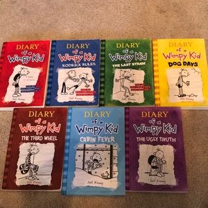 Diary of a wimpy kid book series